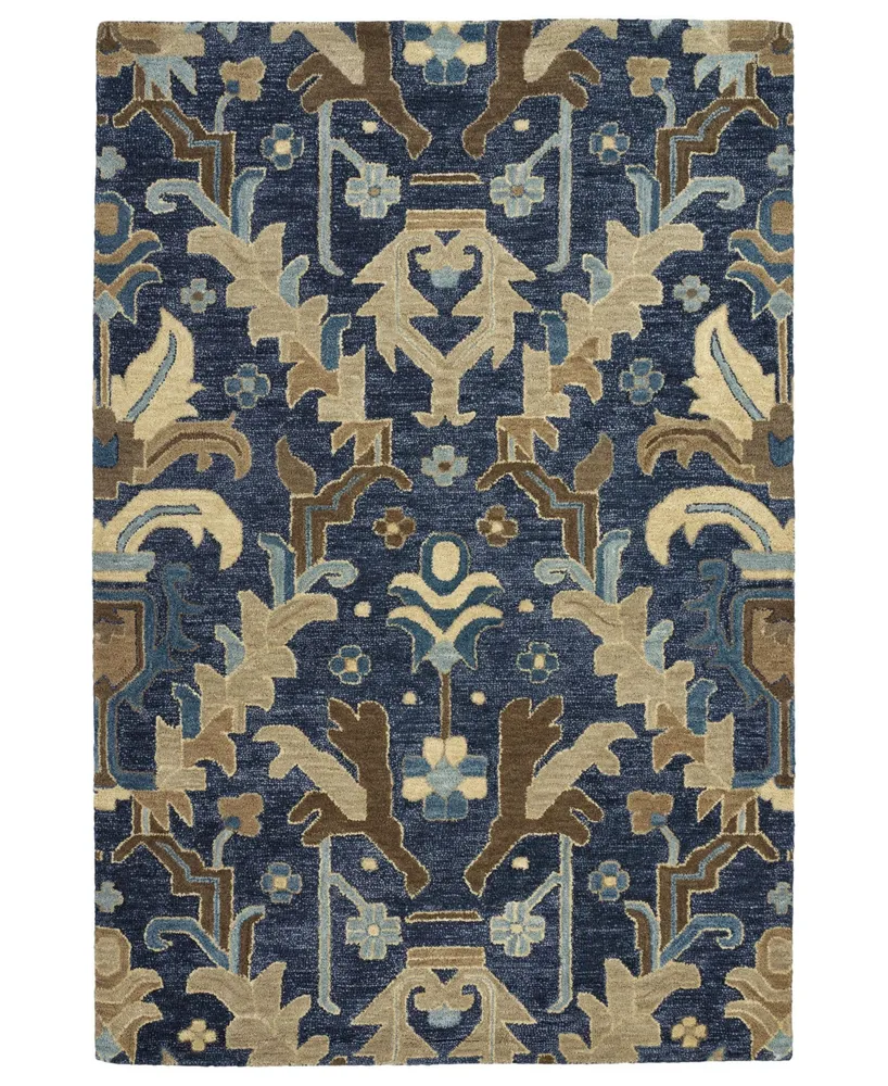 Kaleen Brooklyn 5311-22 Navy 8' x 11' Area Rug