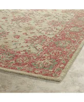 Kaleen Weathered WTR06-36 Watermelon 2' x 6' Runner Rug