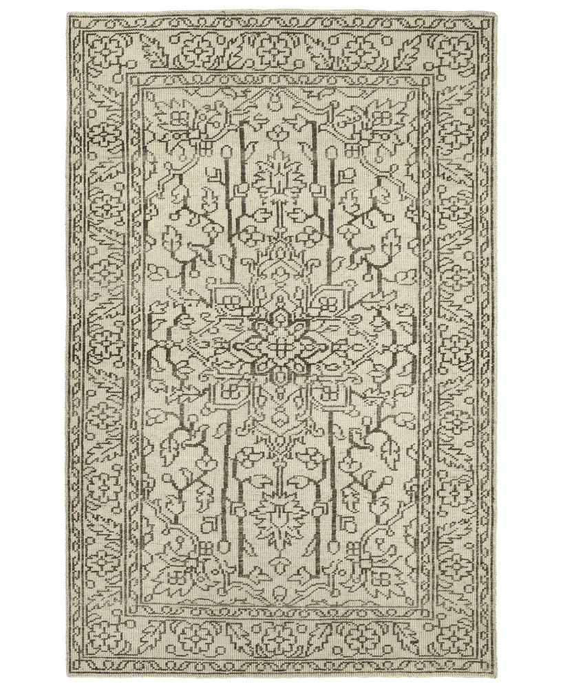 Kaleen Herrera HRA04-03 Beige 3' x 5' Area Rug