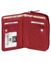 Mancini Casablanca Collection Rfid Secure Small Clutch Wallet