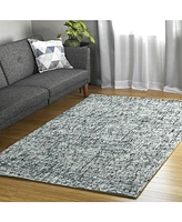 Kaleen Lucero LCO01-38 Charcoal 5' x 7'6" Area Rug