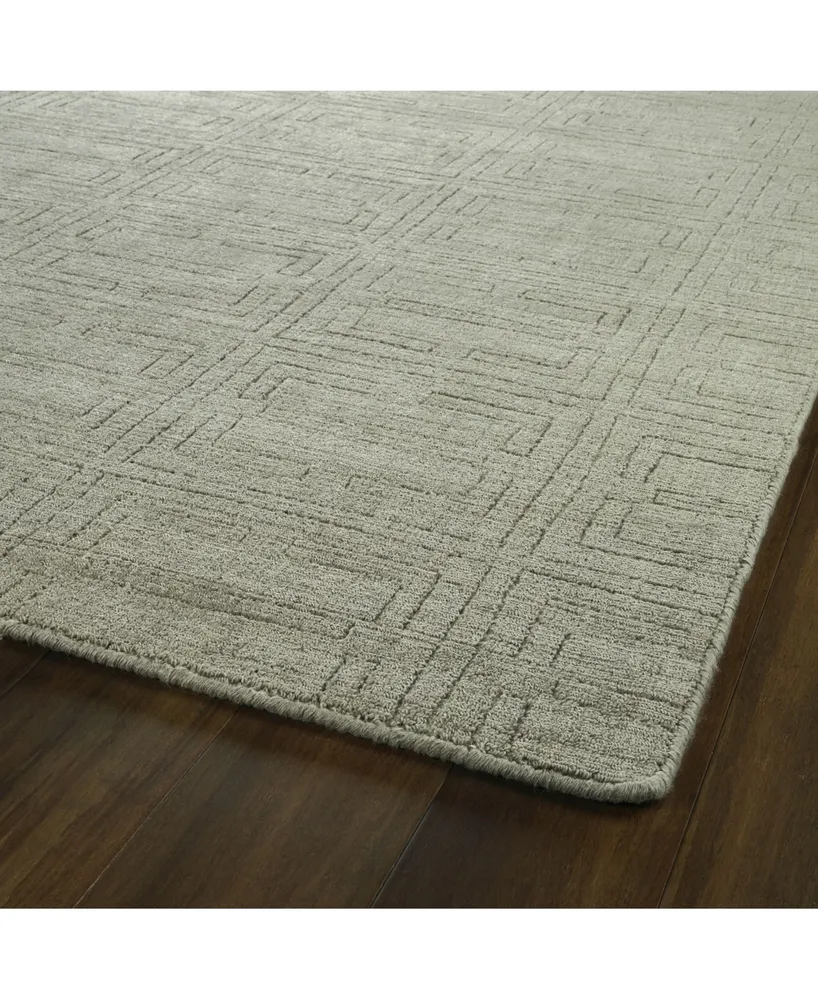 Kaleen Minkah MKH05-75 Gray 7'6" x 9' Outdoor Area Rug