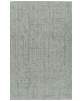 Kaleen Minkah MKH02-77 Silver 7'6" x 9' Outdoor Area Rug