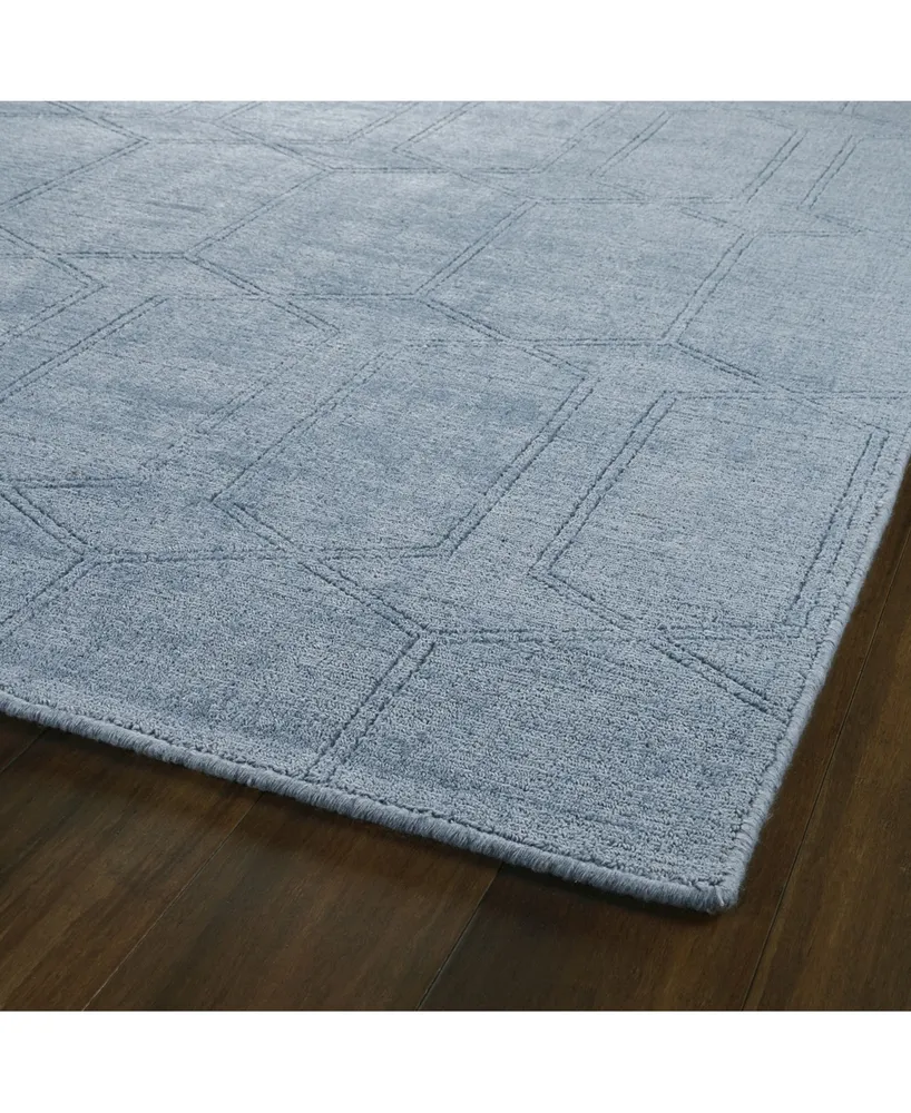 Kaleen Minkah MKH03-17 Blue 5' x 7' Outdoor Area Rug