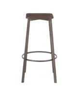 Clara Square Bar Stool, Set of 2