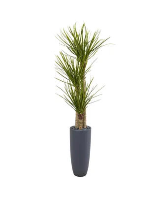 Nearly Natural 6' Yucca Artificial Tree in Bullet Planter