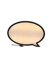 Northlight Battery Operated Led Lighted Speech Bubble Board