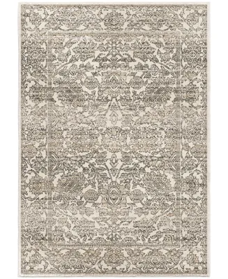 Orian Riverstone Persian Tonal Light Gray 6'7" x 9'6" Area Rug