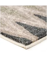 Orian Riverstone Laveen Cloud Gray 7'10" x 10'10" Area Rug