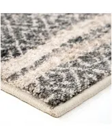 Orian Riverstone Pinnacle Cloud Gray 7'10" x 10'10" Area Rug