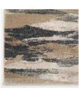 Orian Riverstone Impressionist Multi 5'3" x 7'6" Area Rug