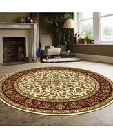 Closeout! Km Home 1318// Navelli / 7'10" x 7'10" Round Area Rug
