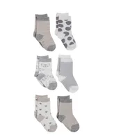 Snugabye Dream Baby Boy or Baby Girl 6 Pack Socks in Giftbox