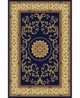 Km Home Navelli Blue Area Rug Collection