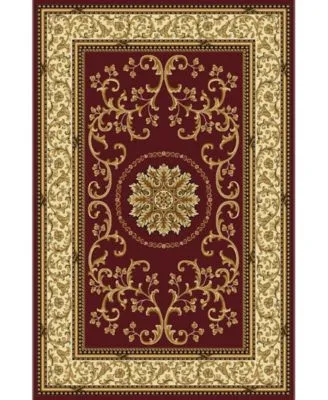 Closeout Km Home Navelli Red Area Rug Collection