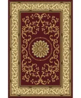 Closeout Km Home Navelli Red Area Rug Collection