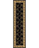 Closeout Km Home Navelli 1427 Black Area Rug Collection