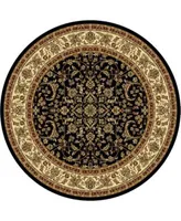 Closeout Km Home Navelli 1427 Black Area Rug Collection