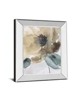 Classy Art Watercolor Poppy Il by Carol Robinson Mirror Framed Print Wall Art - 22" x 26"