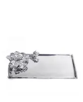 Arthur Court Designs Aluminum Magnolia Oblong Tray