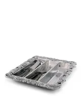 Arthur Court Designs Aluminum Grape Flatware Caddy