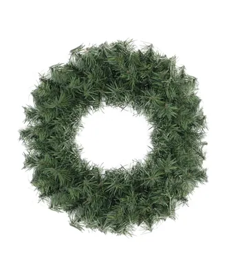 Northlight 20" Canadian Pine Artificial Christmas Wreath - Unlit