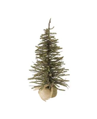 Northlight 18" Warsaw Twig Artificial Christmas Tree in Burlap Base - Unlit