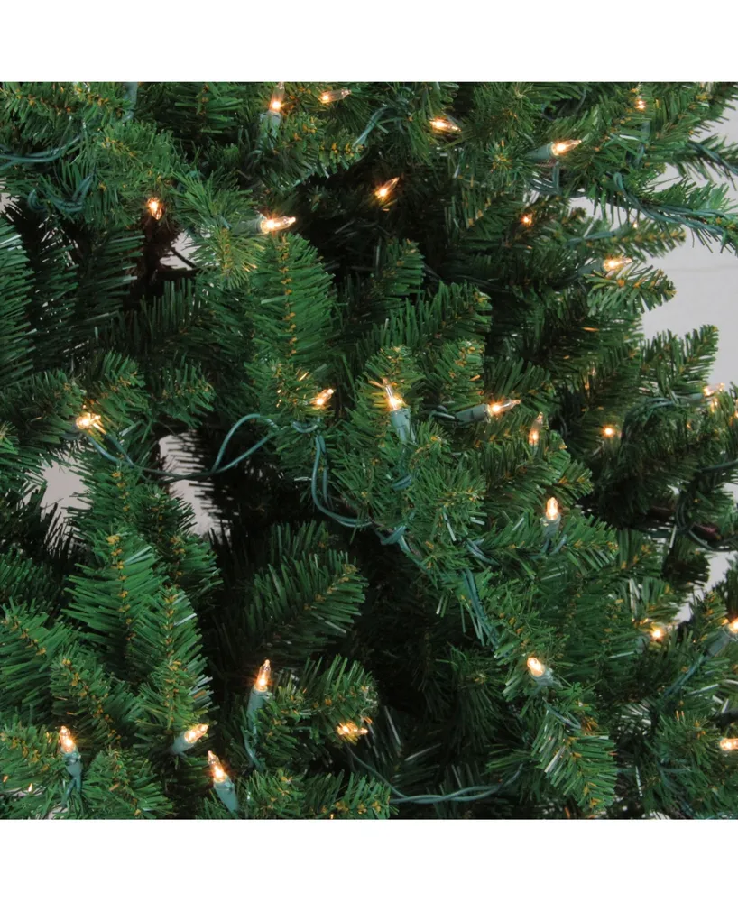 Northlight 7.5' Pre-Lit Eden Spruce Artificial Christmas Tree - Clear Lights