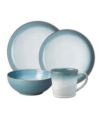 Denby Azure Haze 16-Pc Dinnerware Set, Service for 4