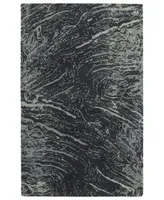 Kaleen Brushstrokes Charcoal Area Rug Collection