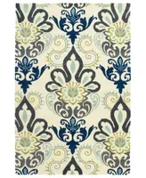 Kaleen Global Inspirations Glb11 17 Blue Area Rug Collection