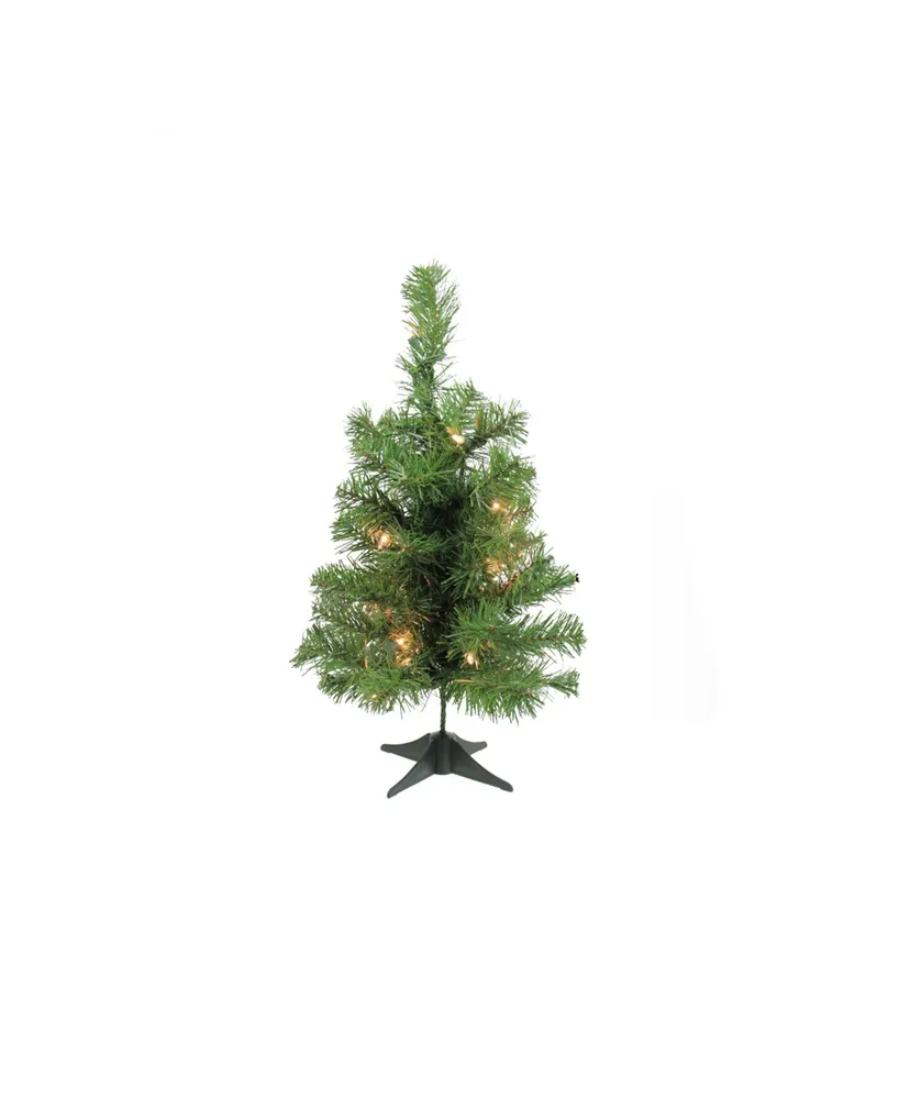 Northlight 18" Pre-Lit Traditional Noble Fir Medium Artificial Christmas Tree - Clear Lights