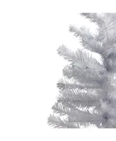 Northlight 24" White Balsam Pine Mini Artificial Christmas Tree - Unlit