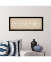 Paragon Knobby Starfish Framed Wall Art, 12" x 31"