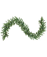 Northlight 9' Pre-Lit Canadian Pine Artificial Christmas Garland