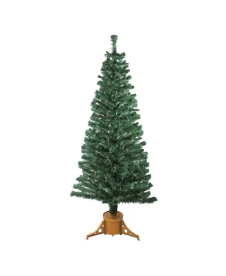 Northlight 6' Pre-Lit Color Changing Fiber Optic Artificial Christmas Tree
