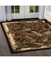 Global Rug Design Vision Vis07 Black Area Rug Collection