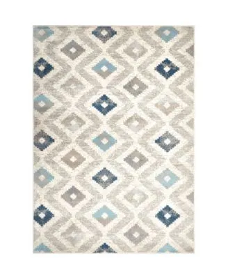 Global Rug Design Barstow Bar03 Ivory Area Rug Collection