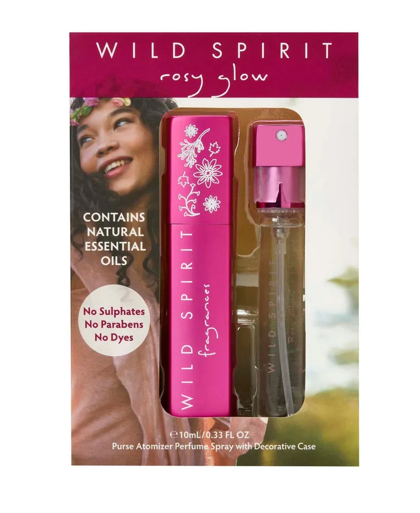 Wild Spirit Rosy Glow Eau de Parfum Atomizer Set, 0.33 oz.