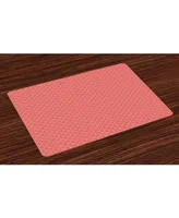 Ambesonne Geometric Place Mats