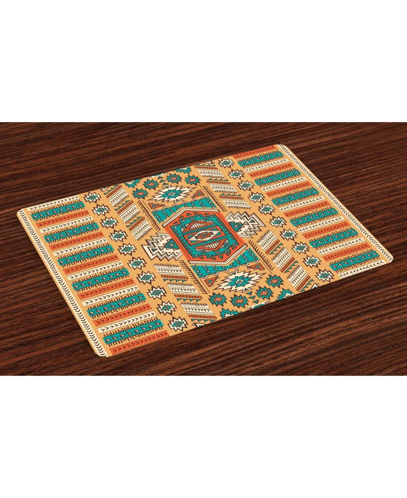 Ambesonne Tribal Place Mats