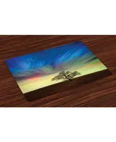 Ambesonne Tree Place Mats