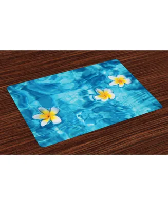 Ambesonne Hawaiian Place Mats