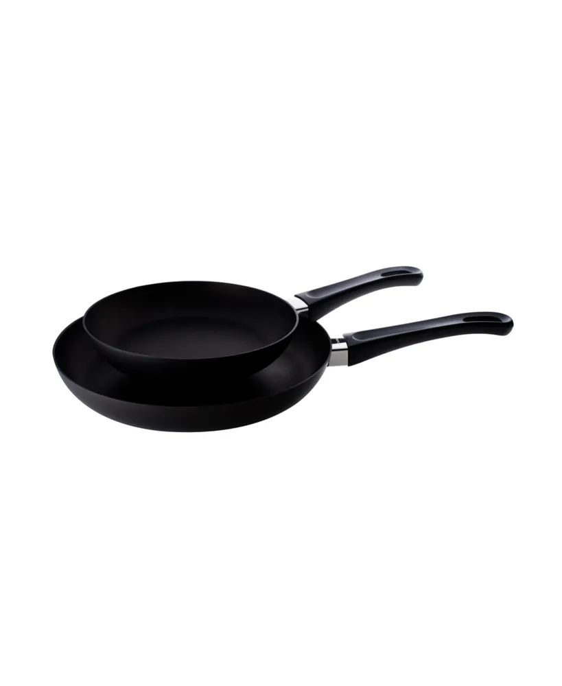 Amercook Aluminum Round Deep Fry Pan, Skillet with Induction Buttom 8.7