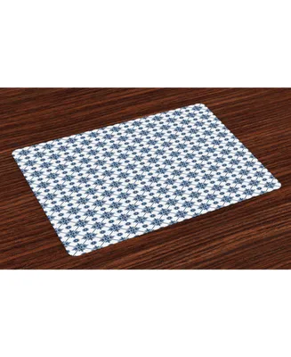 Ambesonne Dutch Place Mats, Set of 4