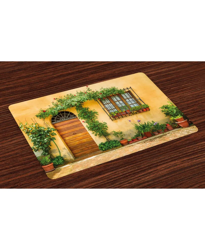 Ambesonne Italy Place Mats