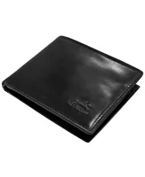 Men's Mancini Boulder Collection Rfid Secure Billfold with Removable Center Wing Passcase