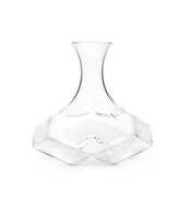 Viski Raye Faceted Wine Decanter, 64 Oz