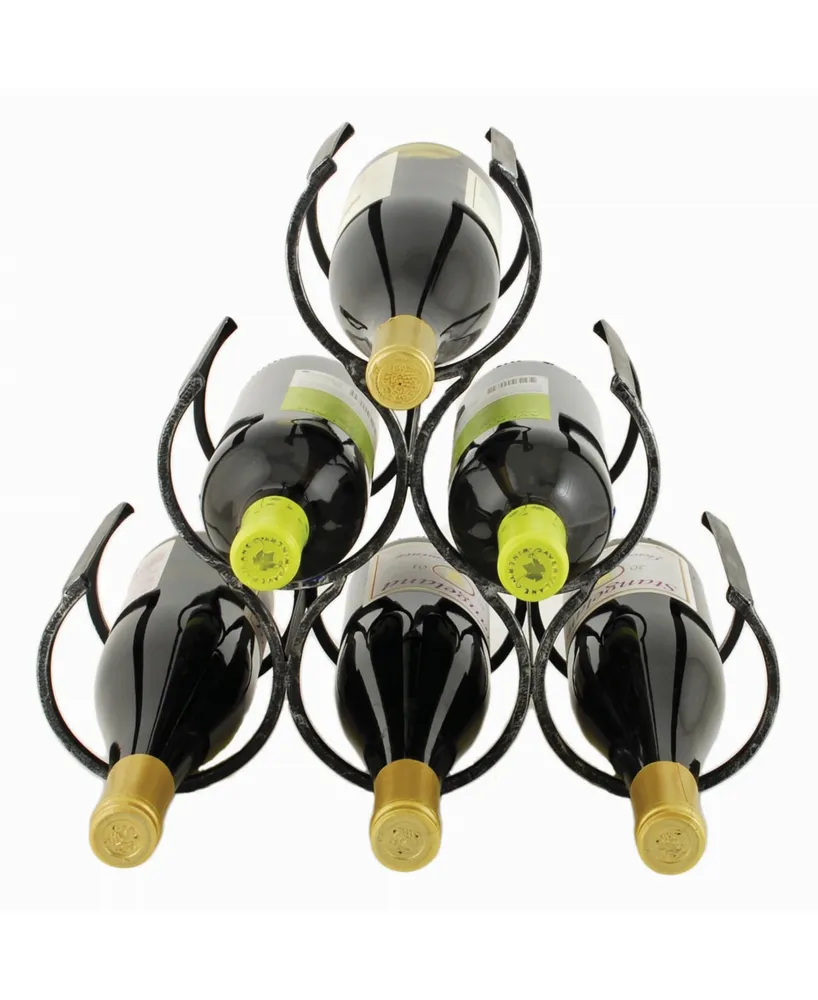 Twine Wine Shrine Metal Bottle Holder