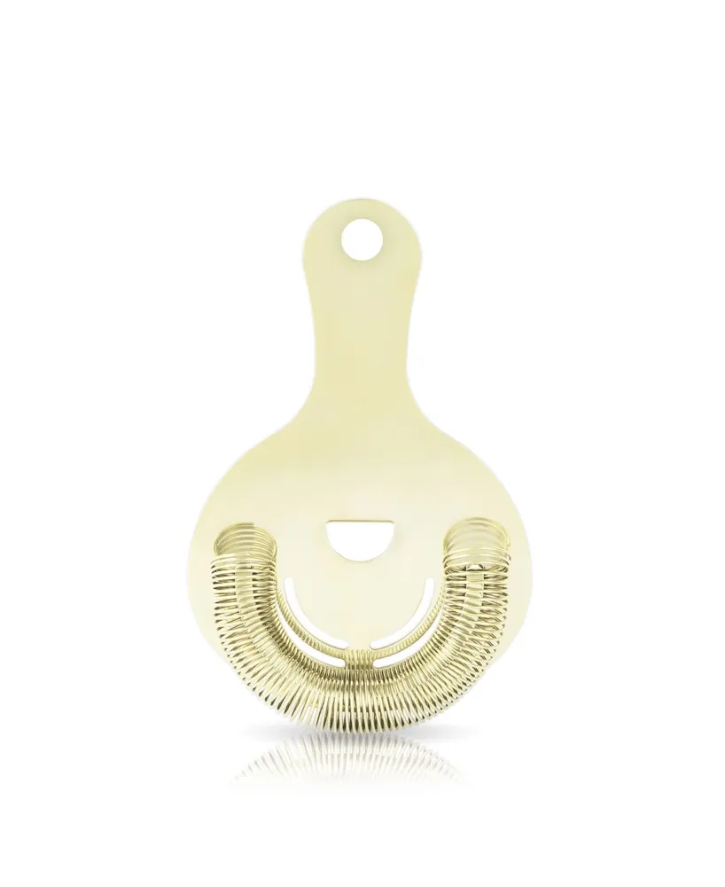 Viski Gold-Tone Hawthorne Strainer